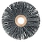 Weiler Burr-Rx 3" Dia Wheel Brush, .026/120CG Crimped Fill, 1/2" Arbor Hole 17565 - alternate 1